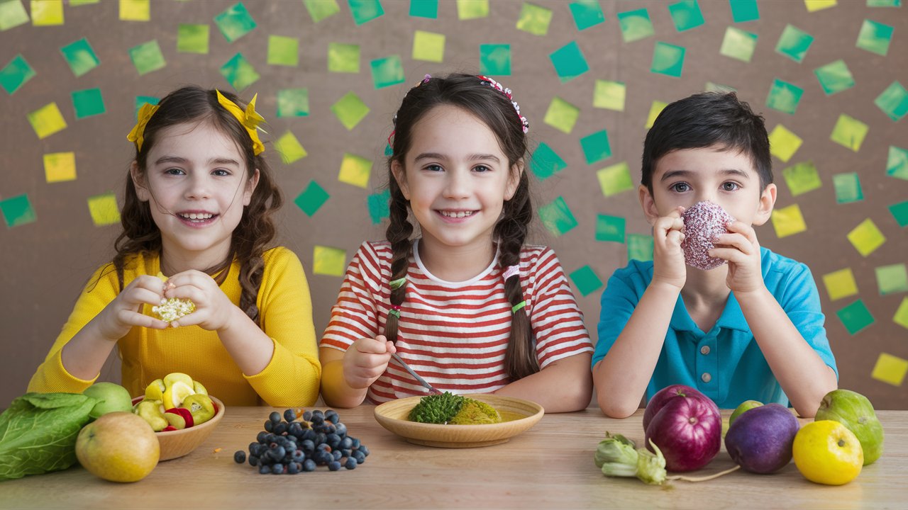 Ninos sanos en casa y colegios. Nutricion infantil